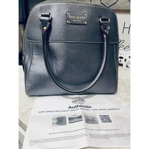 kate spade wellesley maeda satchel-authenticated and certified